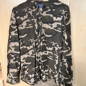 Camo Collared Shirt